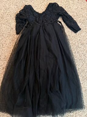 Black formal dress 2t